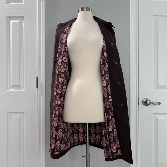 Cutter & Buck CB Weathertec Lightweight lined Trench Coat - Picture 6 of 11